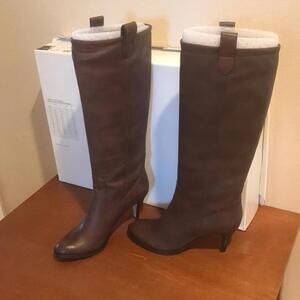 Banana Republic Boots Leather Brown Size 8 NWT